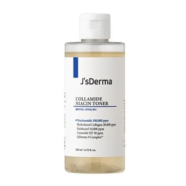 J'SDERMA УКРЕПЛЯЮЩИЙ ТОНЕР С НИАЦИНАМИДОМ И КОЛЛАГЕНОМ COLLAMIDE NIACIN TONER